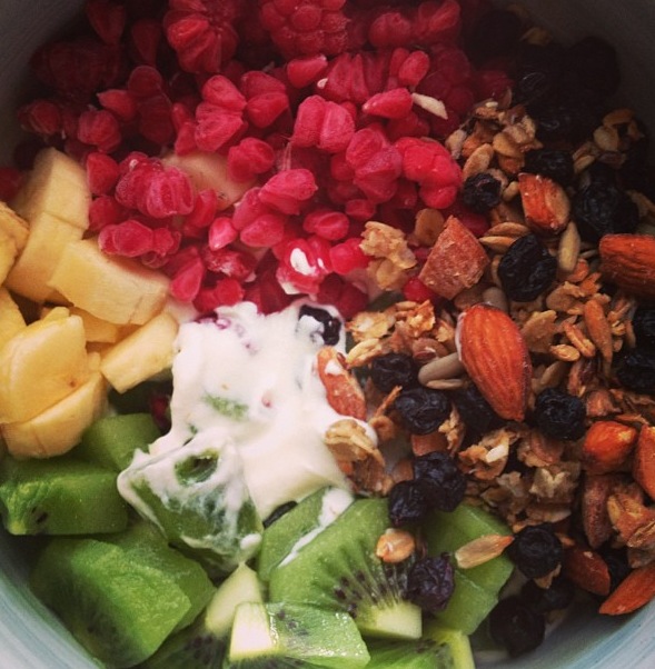 Homemade super-müsli