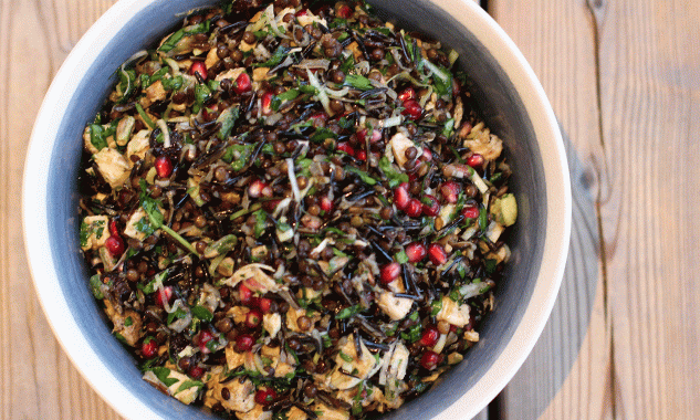 juvelsalat med kylling