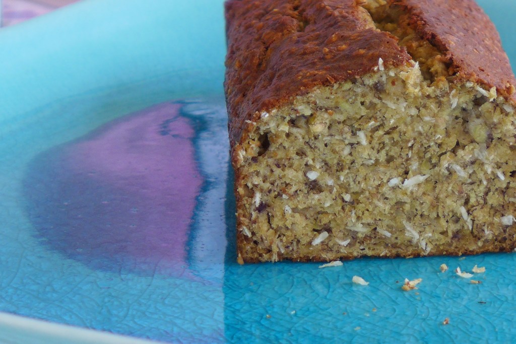 banana-coconut bread
