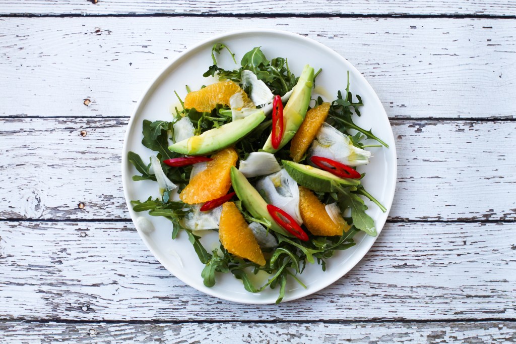 Fennikel, ruccola &&nbsp;appelsinsalad