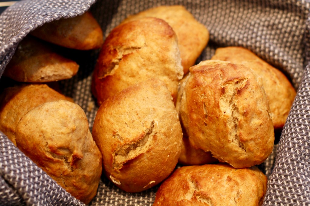 Eltefrie rundstykker med rug og&nbsp;spelt