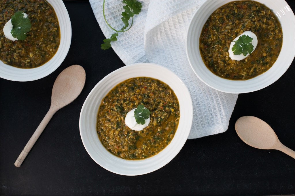 Kokos- og linsesuppe