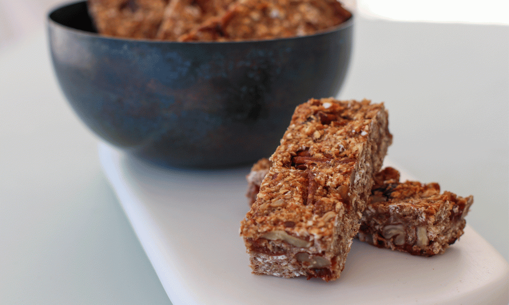 Granolabars med ‘karamell’
