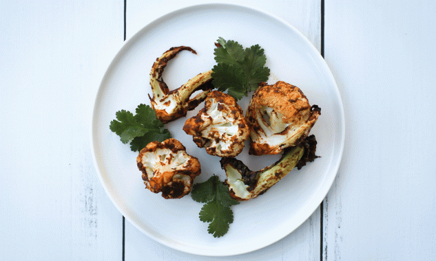 Spicy ovnsbakt blomkål