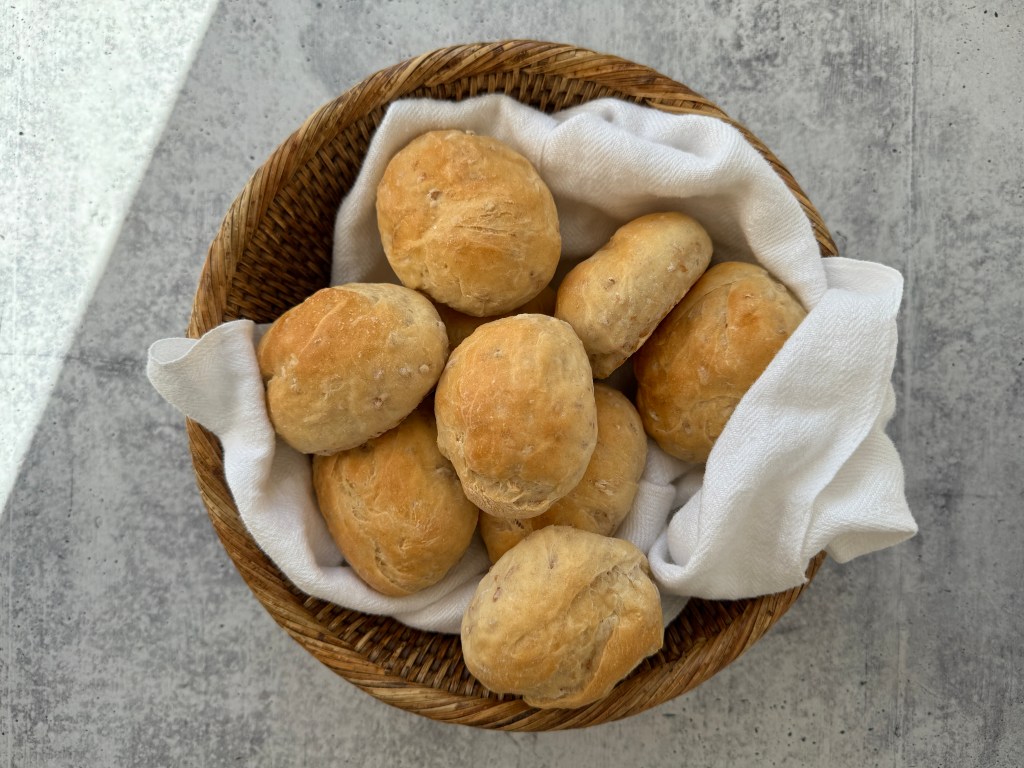 Myke rundstykker til&nbsp;helgefrokosten